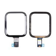 Стекло для переклейки Apple Watch 4 (40 мм) в сборе с тачскрином и OCA пленкой сапфировое Черный