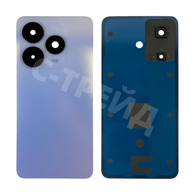 Задняя крышка для Tecno Spark Go 2024 (BG6) Голубой - Премиум