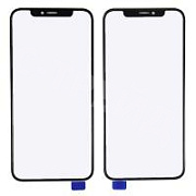 Стекло для переклейки iPhone X/Xs с OCA пленкой Черный - OR (Mitsubishi)