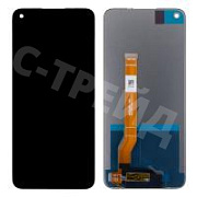 Дисплей для Realme 9 Pro/Q5 (RMX3472/RMX3471) в сборе с тачскрином Черный - Оптима