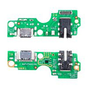 Шлейф для Infinix Smart 8 (X6525) плата на системный разъем/разъем гарнитуры/микрофон