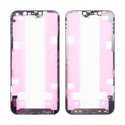 Рамка дисплея для iPhone 12/12 Pro (A2403/A2407) Черный - OR (Feaglet)