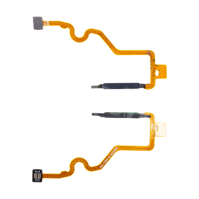 Шлейф для Tecno Spark 20 Pro (KJ6) сканер отпечатка пальцев Черный