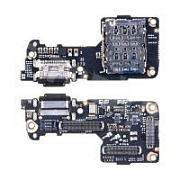 Шлейф для Xiaomi 12X (2112123AG) плата системный разъем/разъем SIM/микрофон