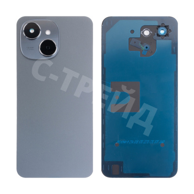 Задняя крышка для Tecno Spark 40C (KM4k) Черный - Премиум