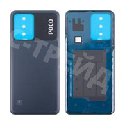 Задняя крышка для Xiaomi Poco X5 5G (22111317PG) Черный - Премиум