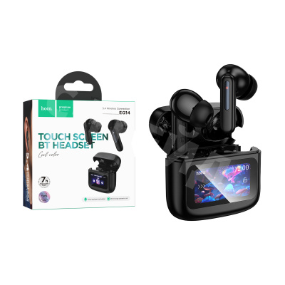Беспроводные наушники Bluetooth Hoco EQ14 (TWS, с дисплеем, вакуумные) Черный