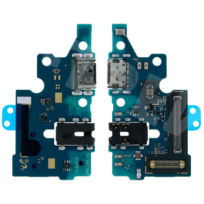 Шлейф для Samsung Galaxy A71 (A715F) плата системный разъем/разъем гарнитуры/микрофон