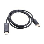 Кабель DisplayPort - HDMI (DP 1.2, HDMI 2.0, 1,8 м, однонаправленный) Черный