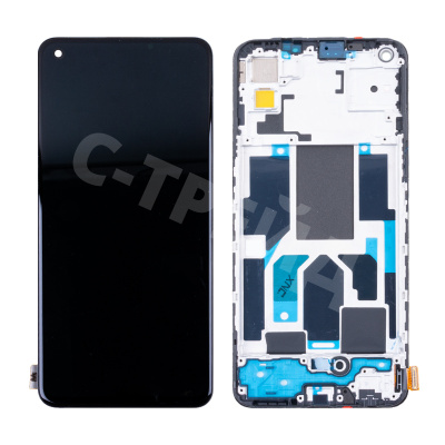 Дисплей для Realme GT Master Edition (RMX3363) модуль с рамкой Черный - OR