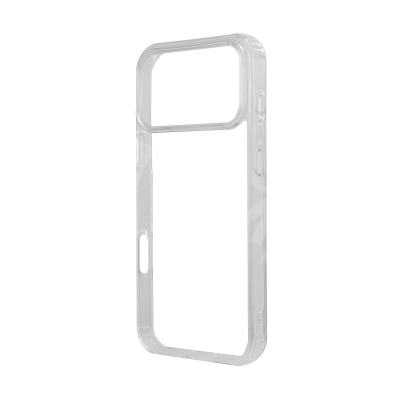 Чехол-накладка для iPhone 17 Pro (с защитой камеры, прозрачный)