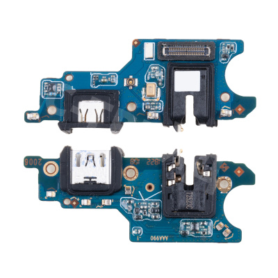 Шлейф для Realme C31 (RMX3501) плата системный разъем/разъем гарнитуры/микрофон - Премиум