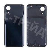 Задняя крышка для Samsung Galaxy A03 Core (A032F) Черный (Глянцевая)