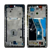 Рамка дисплея для Tecno Spark 20 Pro+ (KJ7) Черный (возможен дефект ЛКП)