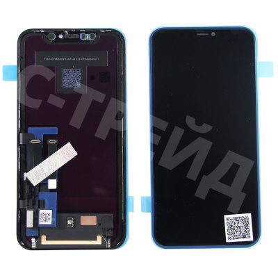 Дисплей для iPhone 11 (A2221) в сборе с тачскрином Черный - OR100 (Снятый, без ремонта)