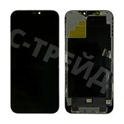 Дисплей для iPhone 12 Pro Max (A2411) в сборе с тачскрином Черный - (In-Cell) Стандарт