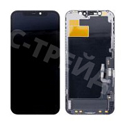 Дисплей для iPhone 12/12 Pro (A2403/A2407) в сборе с тачскрином Черный - OR