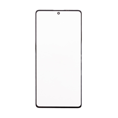 Стекло для переклейки Xiaomi Poco X5 Pro 5G/Redmi Note 12 Pro 5G/12 Pro+ (22101320G/221013164UG/22101316C/22101316I/2101316G) с OCA пленкой Черный - (Feaglet)