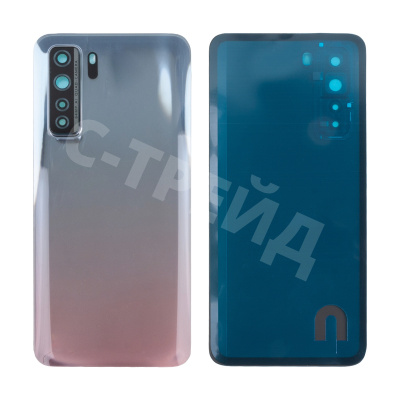 Задняя крышка для Huawei Honor 30S (CDY-NX9A) Серебро