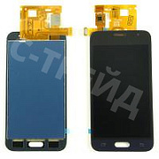 Дисплей для Samsung Galaxy J1 2016 (J120F) в сборе с тачскрином Черный - (In-Cell)