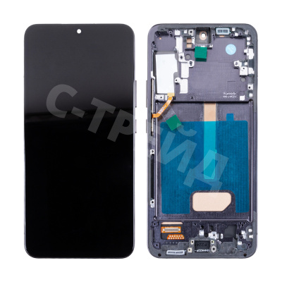 Дисплей для Samsung Galaxy S22+ (S906B) модуль с рамкой Черный - (In-Cell)