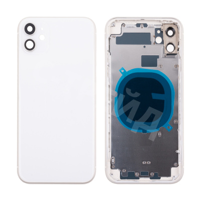 Корпус для iPhone 11 (A2221) (1 Sim) Белый