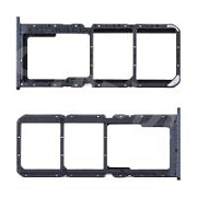 Держатель SIM для Realme 8i (RMX3151) Черный