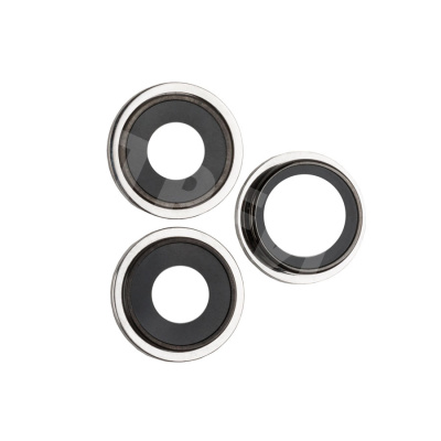 Стекло камеры для iPhone 13 Pro/13 Pro Max (комплект 3 шт.) Белый