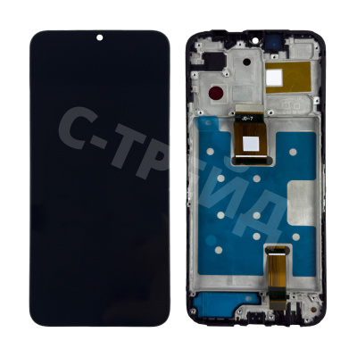 Дисплей для Huawei Honor X6b (JDY-LX1/JDY-LX2) модуль с рамкой Черный - OR