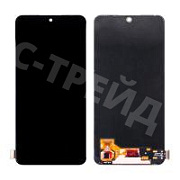 Дисплей для Xiaomi Poco X5 5G/Redmi Note 12 4G/5G (22111317PG/22111317I/23021RAA2Y) в сборе с тачскрином Черный - (OLED)