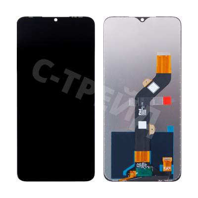 Дисплей для Infinix Hot 10 Play/11 Play (X688C/X688B) в сборе с тачскрином Черный - OR