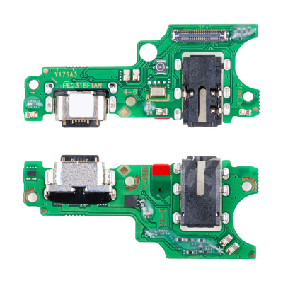 Шлейф для Vivo Y28 4G (V2352) плата на системный разъем/разъем гарнитуры/микрофон