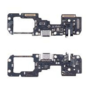 Шлейф для Realme 9 5G (RMX3474) плата на системный разъем/разъем гарнитуры/микрофон
