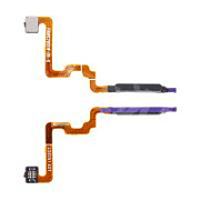 Шлейф для Xiaomi Redmi 12 4G (23053RN02Y) сканер отпечатка пальцев Черный