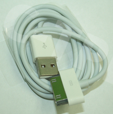 Кабель USB - для iPhone 2G/3G/3GS/4G/4S (тех.упак.) Белый