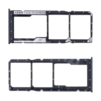 Держатель SIM для Xiaomi Redmi 12C (22120RN86G) Черный