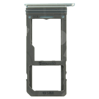 Держатель SIM для Samsung Galaxy S8/S8+ (G950F/G955F) Серебро