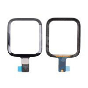 Стекло для переклейки Apple Watch 5/SE/SE 2022/SE 2023 (40 мм) в сборе с тачскрином и OCA пленкой сапфировое Черный