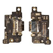 Шлейф для Xiaomi Poco F3/Mi 11i (M2012K11AG/M2012K11G) плата системный разъем/микрофон
