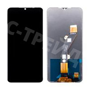 Дисплей для Tecno Spark 10 4G/10C (KI5q/Kl5m) в сборе с тачскрином Черный - Оптима