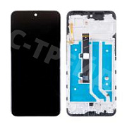 Дисплей для Infinix Hot 50 Pro (X6881) модуль с рамкой Черный - OR