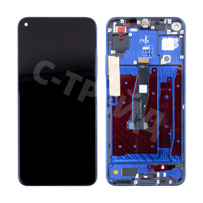 Дисплей для Huawei Honor 20/Nova 5T (YAL-L21) модуль с рамкой Синий - OR