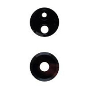 Стекло камеры для Tecno Camon 19 Pro (CI8n) (комплект 2 шт.) Черный