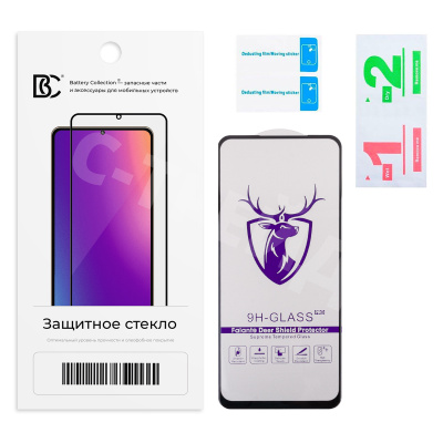 Защитное стекло "Премиум" для Realme 7/8 5G/Narzo 30 4G/5G Черный