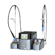 Паяльная станция Aixun T420D (T210/T245/T115) (400W, 2 канала, ручки T210 + T115 + 6 жал