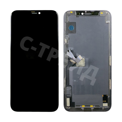 Дисплей для iPhone 11 Pro (A2215) в сборе с тачскрином Черный - DD (Hard OLED, Full HD) (площадка под IC)