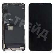 Дисплей для iPhone 11 Pro (A2215) в сборе с тачскрином Черный (Soft OLED, Full HD) (площадка под IC)