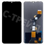 Дисплей для Tecno Spark Go 2022 (KG5m) в сборе с тачскрином Черный - Оптима