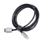 Кабель интерфейсный Type-C - Micro-B (2 м) Черный