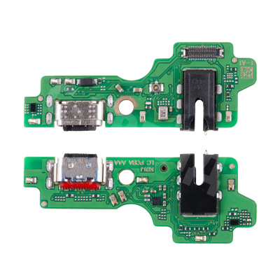 Шлейф для Tecno Spark 30 4G (KL6) плата на системный разъем/разъем гарнитуры/микрофон